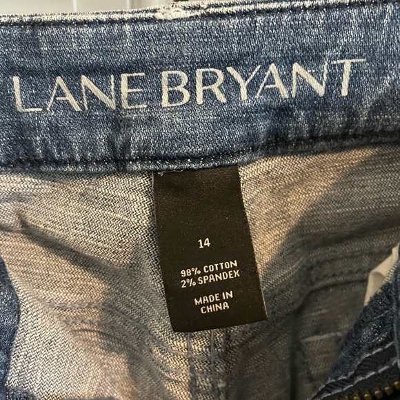 Lane Bryant Size 14 Blue Relaxed Fit Jeans - Picture 2 of 8